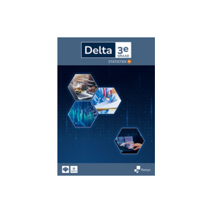 Delta 3e graad Statistiek Leerboek Doorstroomfinaliteit gevorderde wiskunde
